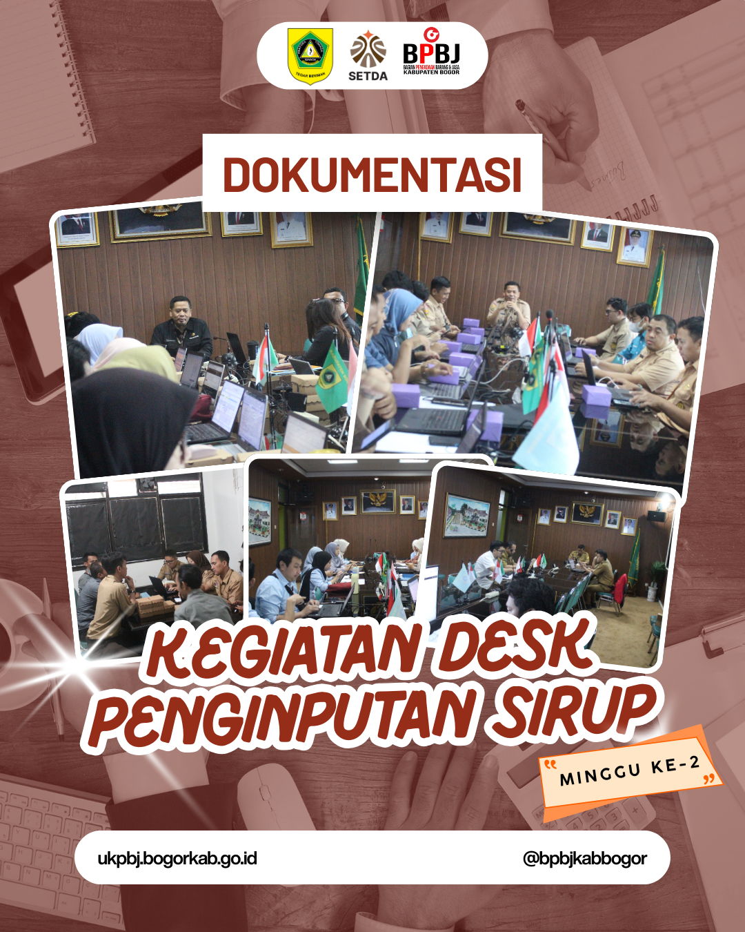 Minggu Kedua Penginputan SiRUP, Perangkat Daerah Terus Tingkatkan Kualitas Perencanaan Pengadaan