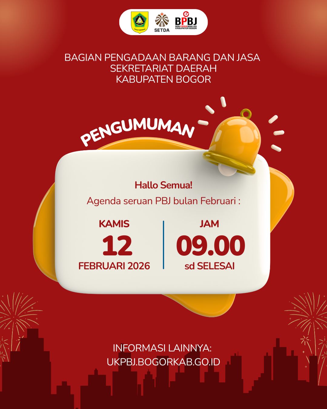 Seruan PBJ: Persiapan Pengadaan Langsung Pekerjaan Konstruksi dan Jasa Konsultan Konstruksi