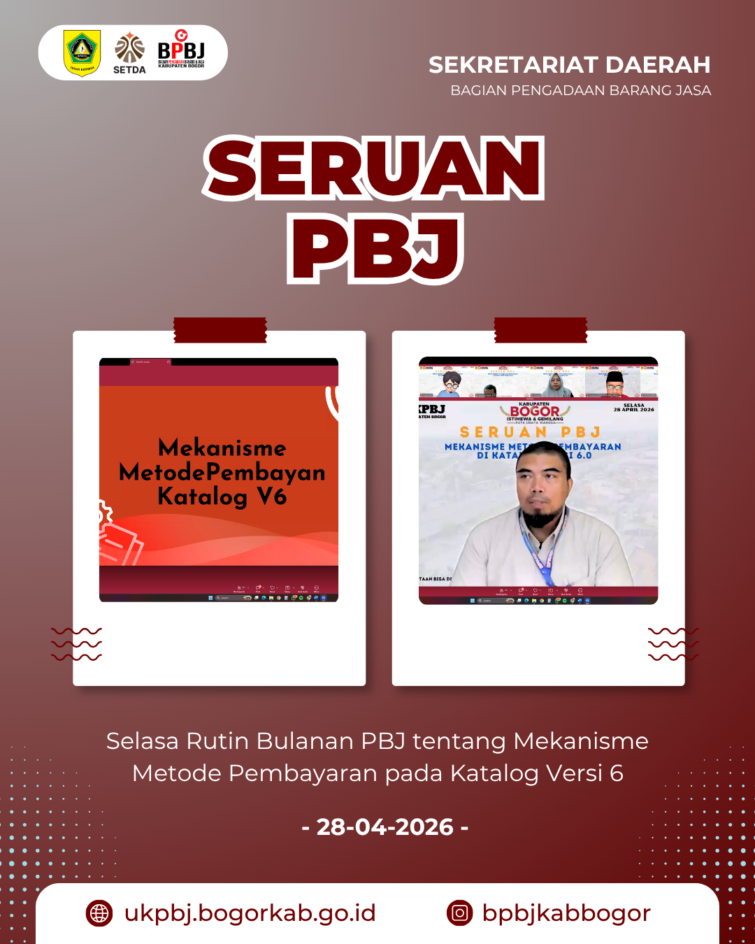 Seruan PBJ Bahas Mekanisme Metode Pembayaran pada Katalog Versi 6